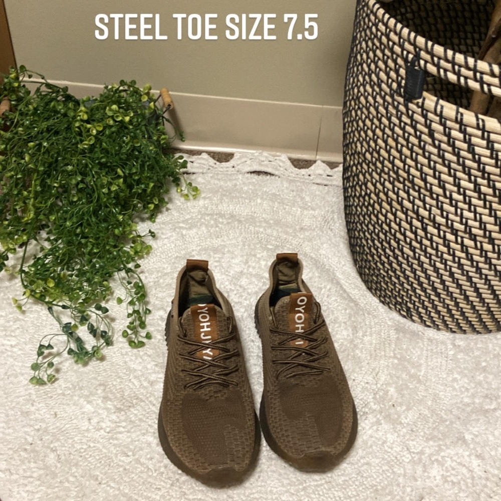 steel toe sneakers